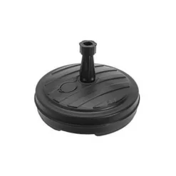 Merkloos Parasolvoet - rond - antraciet - D42 cm - 13 liter - kunststof Discount