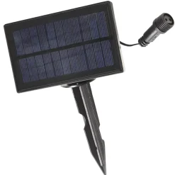 Beliani PARGA - Tuinpaviljoen - Zwart/Grijs - Polyester New