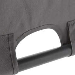 Beliani PARGA - Tuinpaviljoen - Zwart/Grijs - Polyester New