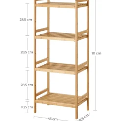 Parya Home - Bamboe Badkamerrek - 4 etage's - Naturel New