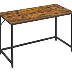 Parya Home - Computer bureau - Bruin-zwart - 120 x 60 x 75 cm Clearance