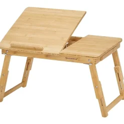 Parya Home - Houten Laptoptafel - Bamboe - Bruin Online