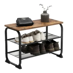 Parya Home - Vintage Schoenenrek - 6 Paar Schoenen