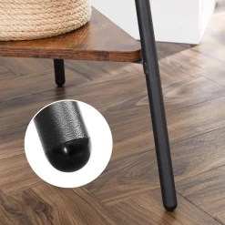 Parya Home - Zwarte Kapstok - Boomvormig - 2 planken - Industrieël Best