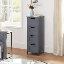 Parya Home Badkamerkast, badkamerkast, zijkast met 4 laden Hot