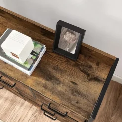 Merkloos Parya Home Industriėle Commode – Opbergkast met 7 mdf laden en metalen frame Best