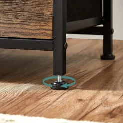 Merkloos Parya Home Industriėle Commode – Opbergkast met 7 mdf laden en metalen frame Best