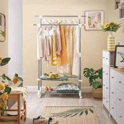 Parya Home Kledingrek Tweedelig - Uitschuifbaar Hot