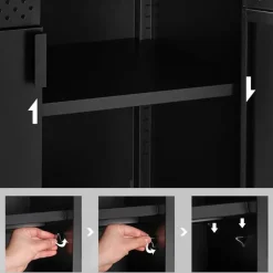 Parya Home : Stijlvolle Industriële Opbergkast Outlet