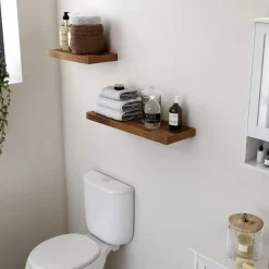 Parya Home Wandplank, zwevende plank, vintage bruin Discount