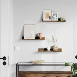 Parya Home wandplanken, set van 3, zwevende planken Hot