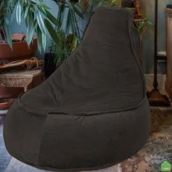 Parya Stoel Zitzak Ribstof Zitzakfauteuil Woonkamerzitzak Poef Hot