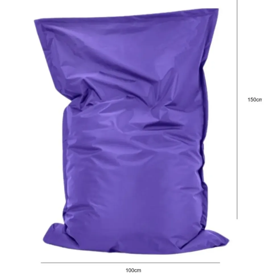 Parya Zitzak Nylon - Zitzakfauteuil - Woonkamerzitzak - Paars - 100 x 150 Online