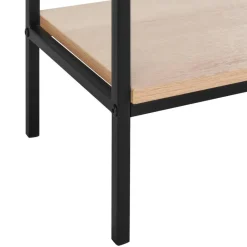 Beliani PASCO - Consoletafel - Lichte houtkleur - Rotan Discount