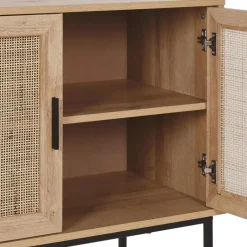 Beliani PASCO - Sideboard - Lichte houtkleur - Vezelplaat Online