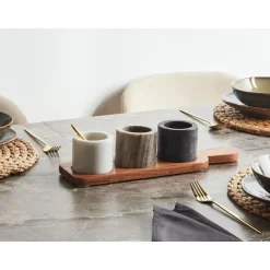 Beliani PATRAS - Dienblad - Meerkleurig - Hout Sale