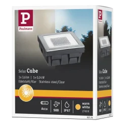 Paulmann Grondinbouwlamp Cube - Solar - 100x100mm - 0,24W - IP67 Discount