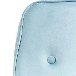 Leen Bakker PAWNEE - Bureaustoel - Lichtblauw - Fluweel Online