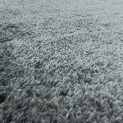 Muratap Pearl Soft Rond Hoogpolig Vloerkleed Lichtgrijs - 160 CM ROND Online