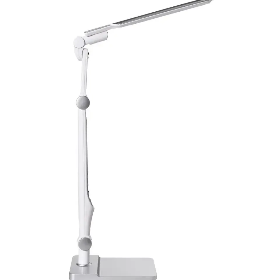 Leen Bakker PEGASI - Bureaulamp LED - Zilver - Synthetisch materiaal Hot