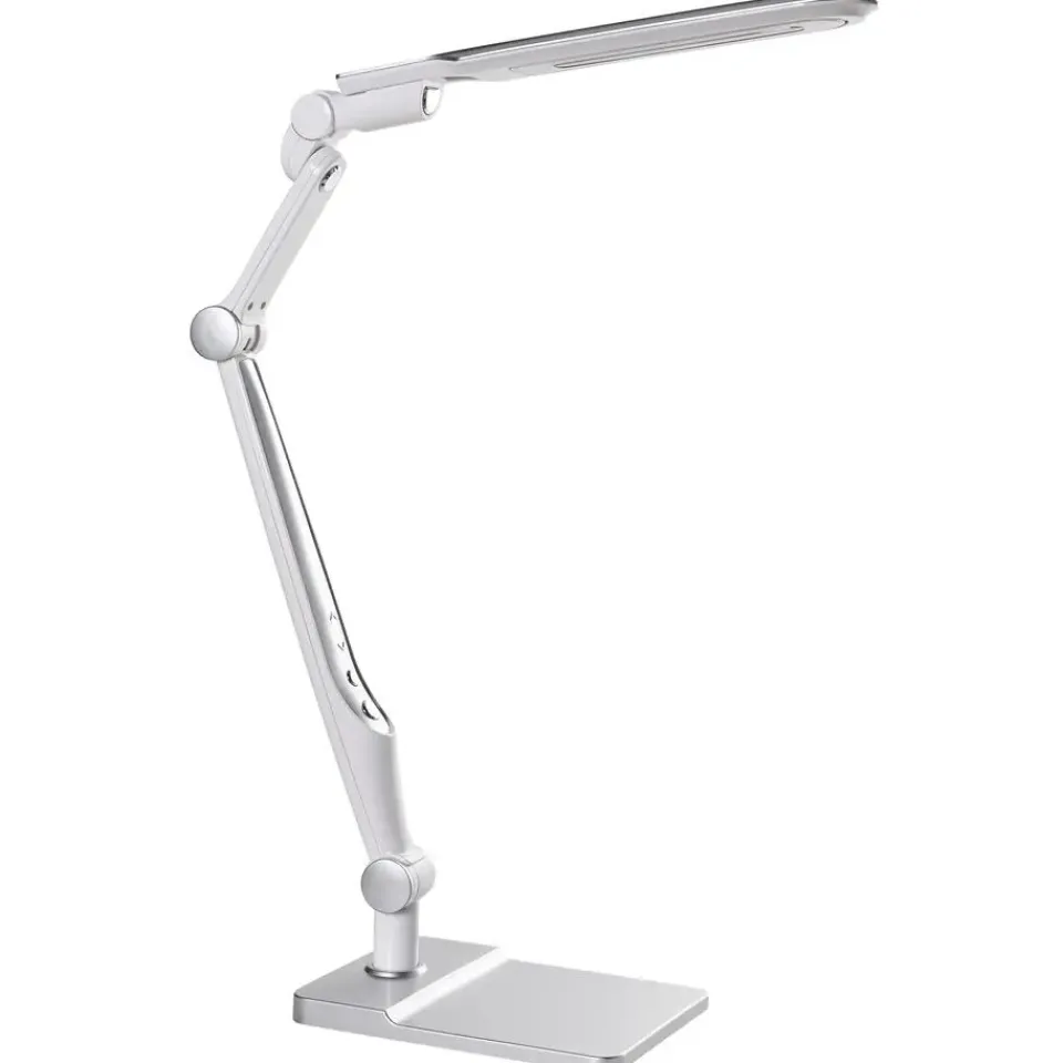 Leen Bakker PEGASI - Bureaulamp LED - Zilver - Synthetisch materiaal Hot