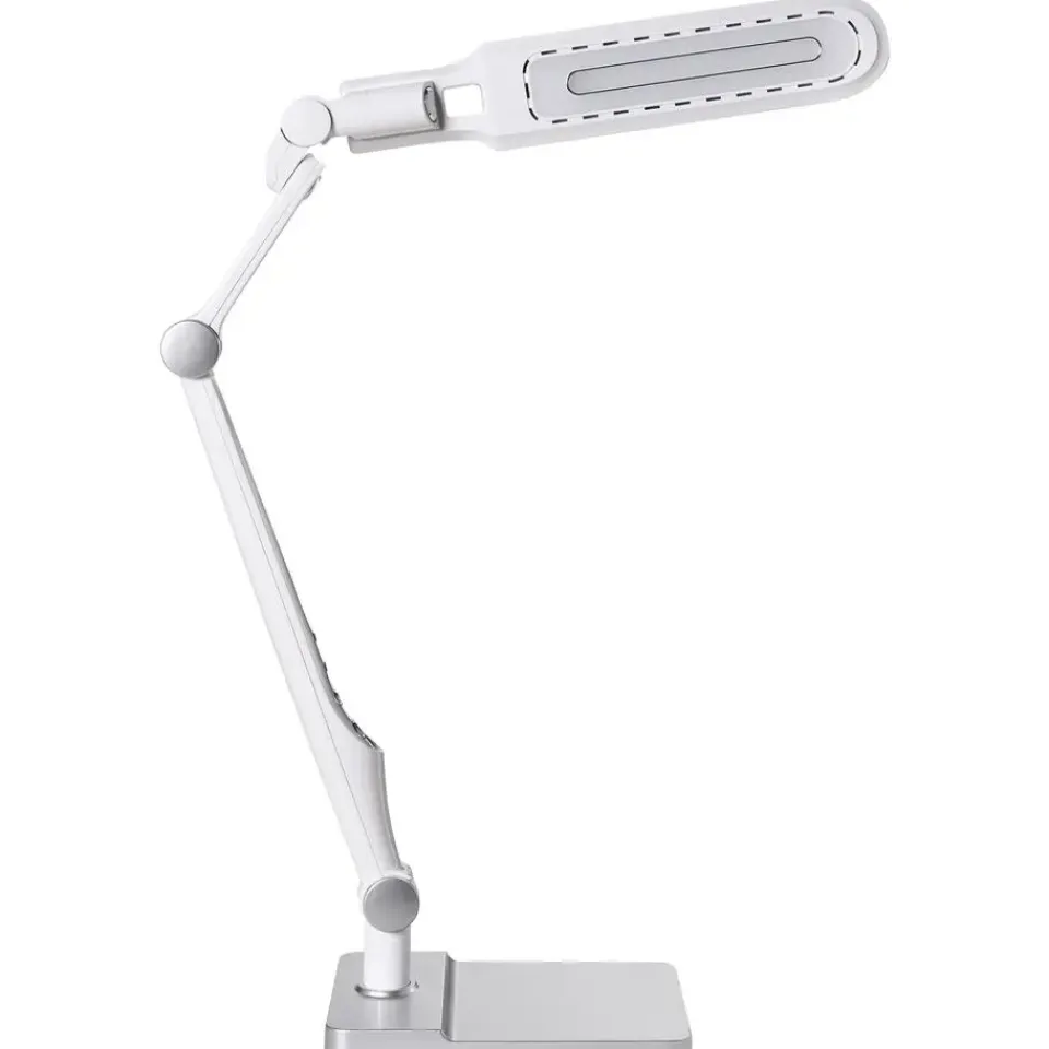 Leen Bakker PEGASI - Bureaulamp LED - Zilver - Synthetisch materiaal Hot