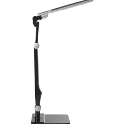 Leen Bakker PEGASI - Bureaulamp LED - Zwart - Synthetisch materiaal Sale