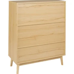 Beliani PEROTE - Dressoir - Lichte houtkleur - Rotan Best