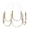 Beliani PERQUENO - Kroonluchter - Goud - Aluminium Clearance