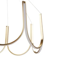 Beliani PERQUENO - Kroonluchter - Goud - Aluminium Clearance