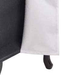 Beliani PESSAC - Chaise longue - Groenblauw - Linkerzijde - Fluweel New