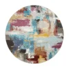 Muratap Picasso Artisan Vintage Rond Vloerkleed Multi Laagpolig - 160 CM ROND Outlet
