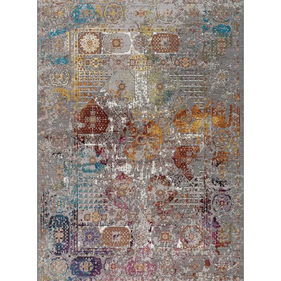 Muratap Picasso Feraghan Vintage Vloerkleed Multi / Beige Laagpolig - 240x340 CM Sale