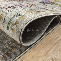 Muratap Picasso Feraghan Vintage Vloerkleed Multi / Beige Laagpolig - 240x340 CM Sale