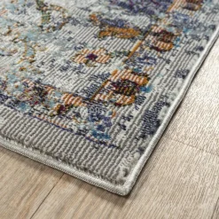 Muratap Picasso Sarough Vintage Vloerkleed Creme / Beige Laagpolig - 240x340 CM New