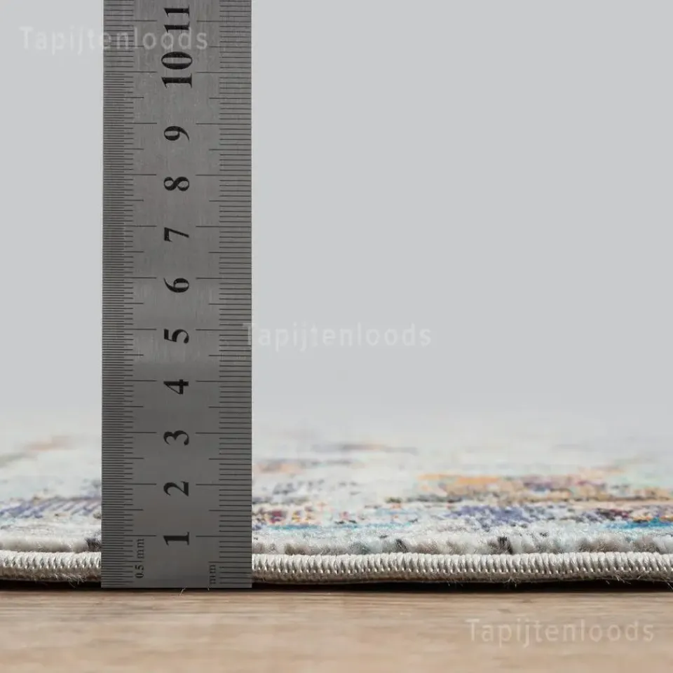 Muratap Picasso Sarough Vintage Vloerkleed Creme / Beige Laagpolig - 240x340 CM New