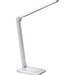 Leen Bakker PICTOR - Bureaulamp LED - Wit - Synthetisch materiaal New