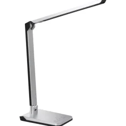 Leen Bakker PICTOR - Bureaulamp LED - Zilver - Synthetisch materiaal Outlet