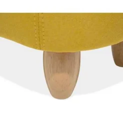 Beliani PIGGY - Hocker - Geel - Polyester Discount