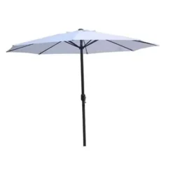 PimXL Luxe 8-ribs Parasol - Ø300cm - Wit Online