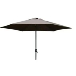 PimXL Luxe 6-ribs Parasol - Ø300cm - Taupe Sale