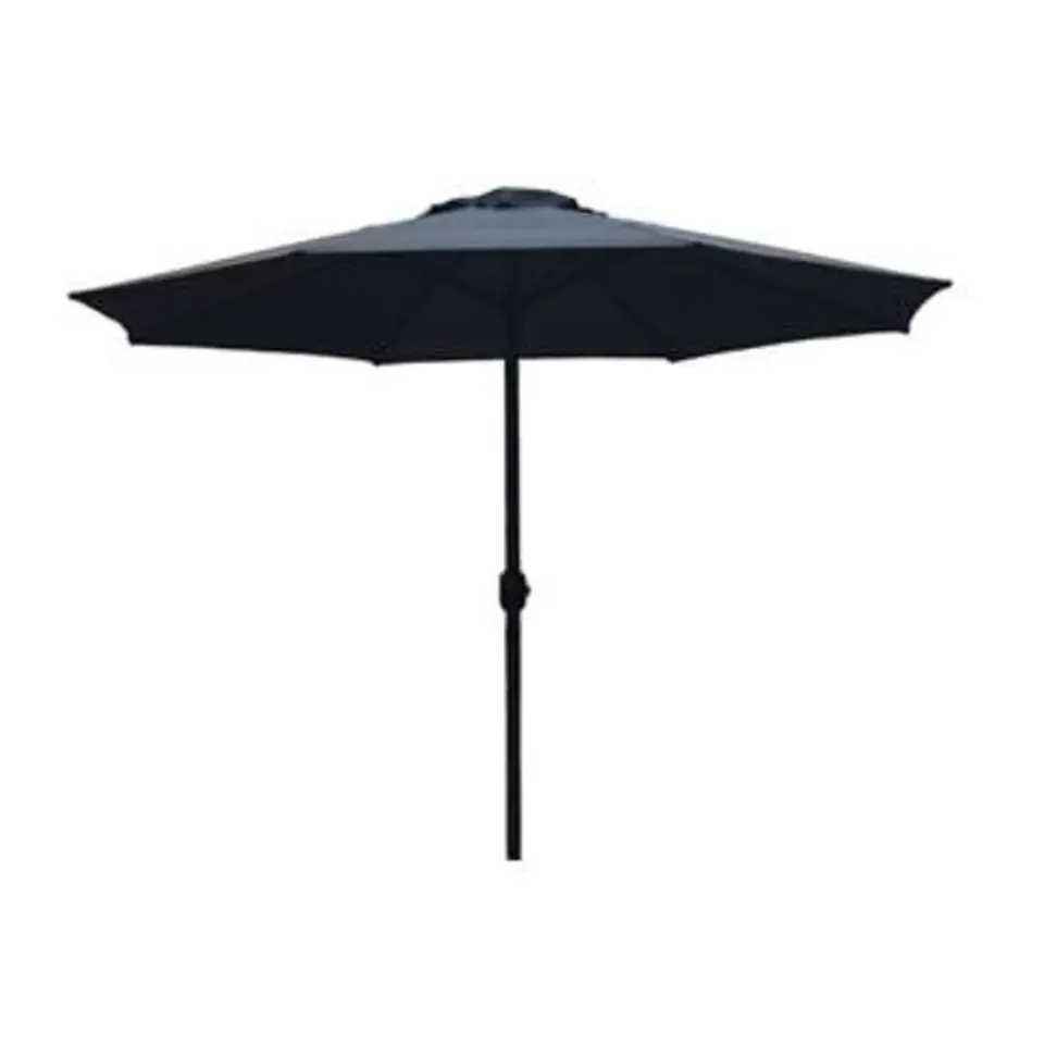 PimXL Luxe 8-ribs Parasol - Ø300CM - Antraciet Hot