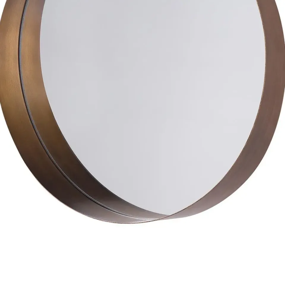 Beliani PINEY - Wandspiegel - Koper - Metaal Best