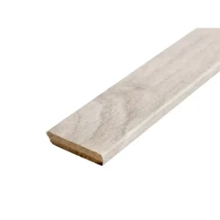 Leen Bakker Plakplint Belfort - zilverkleur - 240x2,2x0,5 cm New