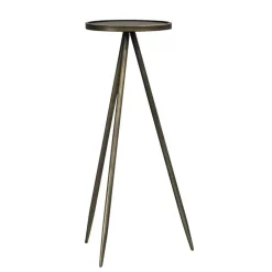 Leen Bakker Plantentafel Gianni - goudkleurig - 80,5xØ30 cm Sale