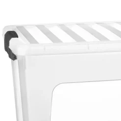 PlasticForte Multi Storage Opslagbox - transparant - 36L Best