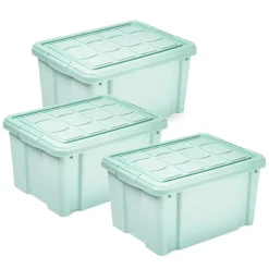 PlasticForte Multi Storage Opslagbox - mintgroen - 16L Sale