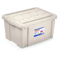 PlasticForte Multi Storage Opslagbox - beige - 16L New