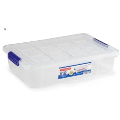 PlasticForte Opbergbox met deksel - 5L - 26 x 40 x 8,5 cm New