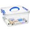 PlasticForte Opbergbox met deksel - blauw - 5L - kunststof Hot